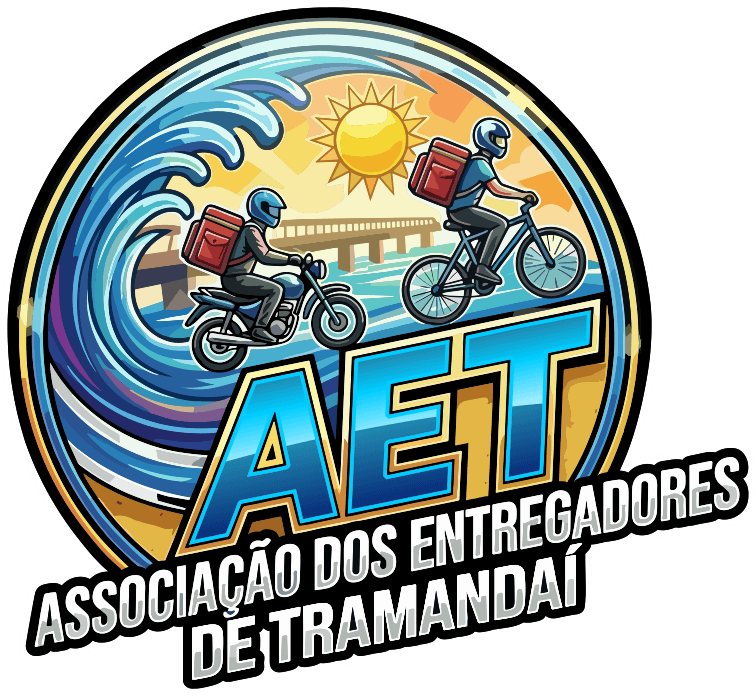 Logotipo da Associação dos Entregadores de Tramandaí